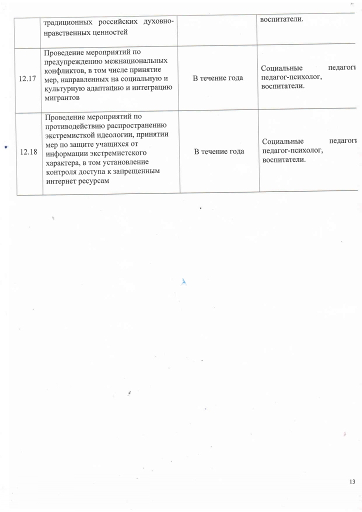 План работы Государственного бюджетного учреждения Калужской области "Калужский областной социально-реабилитационный центр для несовершеннолетний "Муромцево" на 2022 год